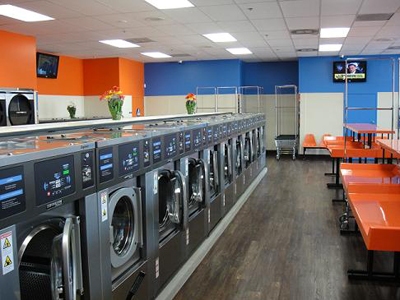 How can you locate a local laundromat?