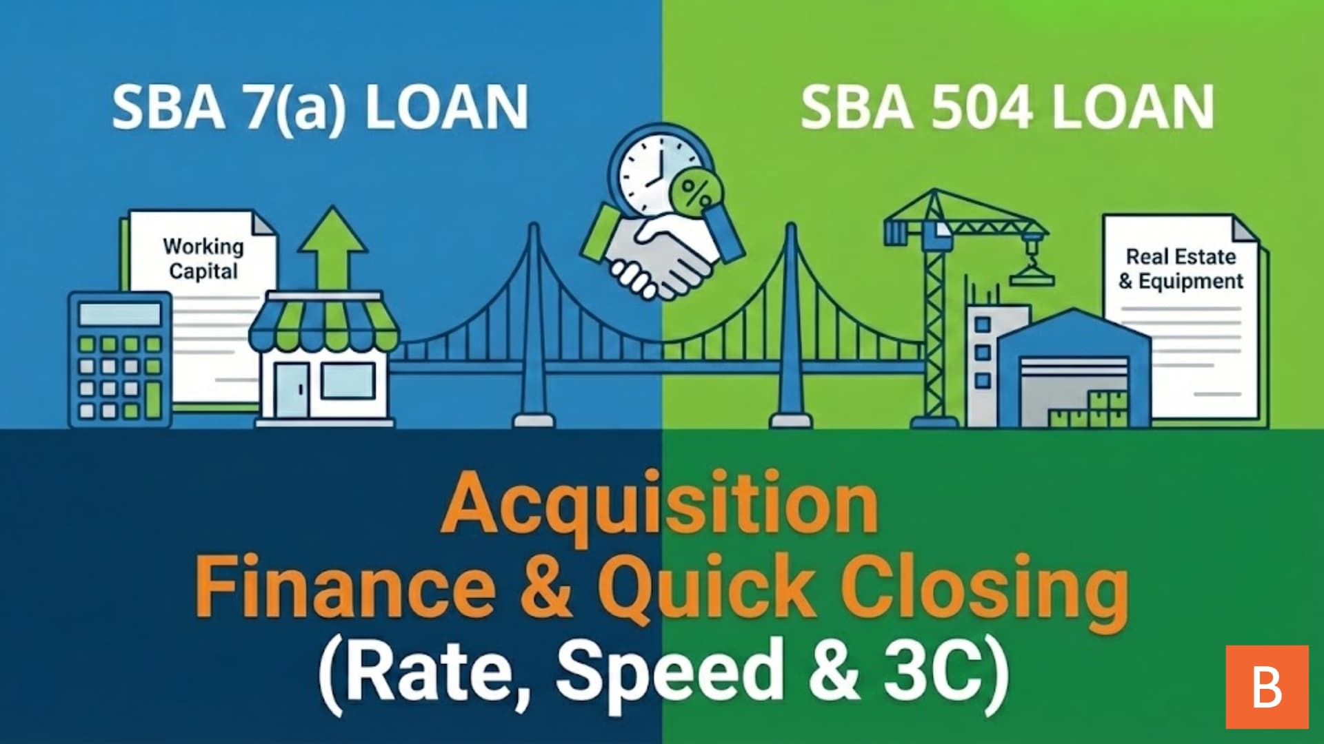 Mastering Acquisition Finance: The BizBen Guide to SBA 7(a) & 504 Loans (Rates, Speed & Success)