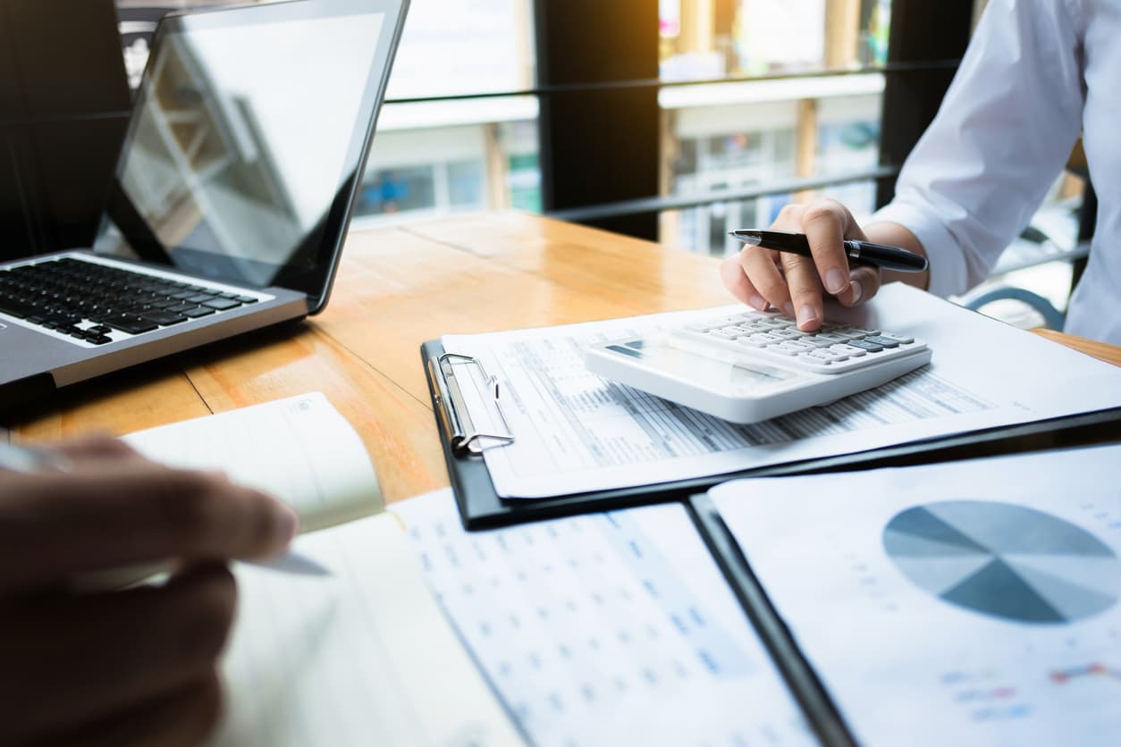 Photo or depiction of a banking & finance business