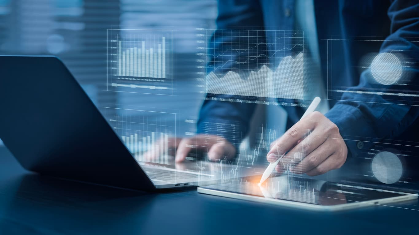 Photo or depiction of a banking & finance business