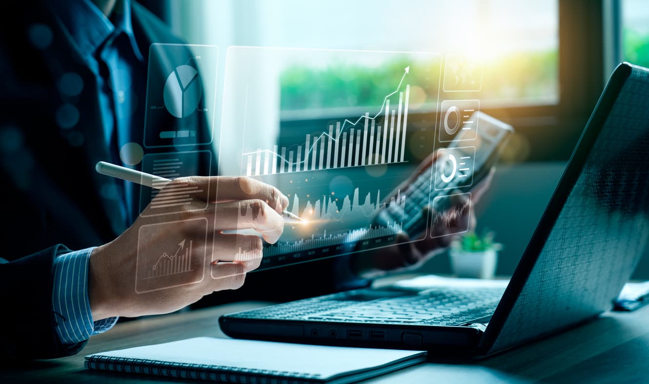 Photo or depiction of a banking & finance business