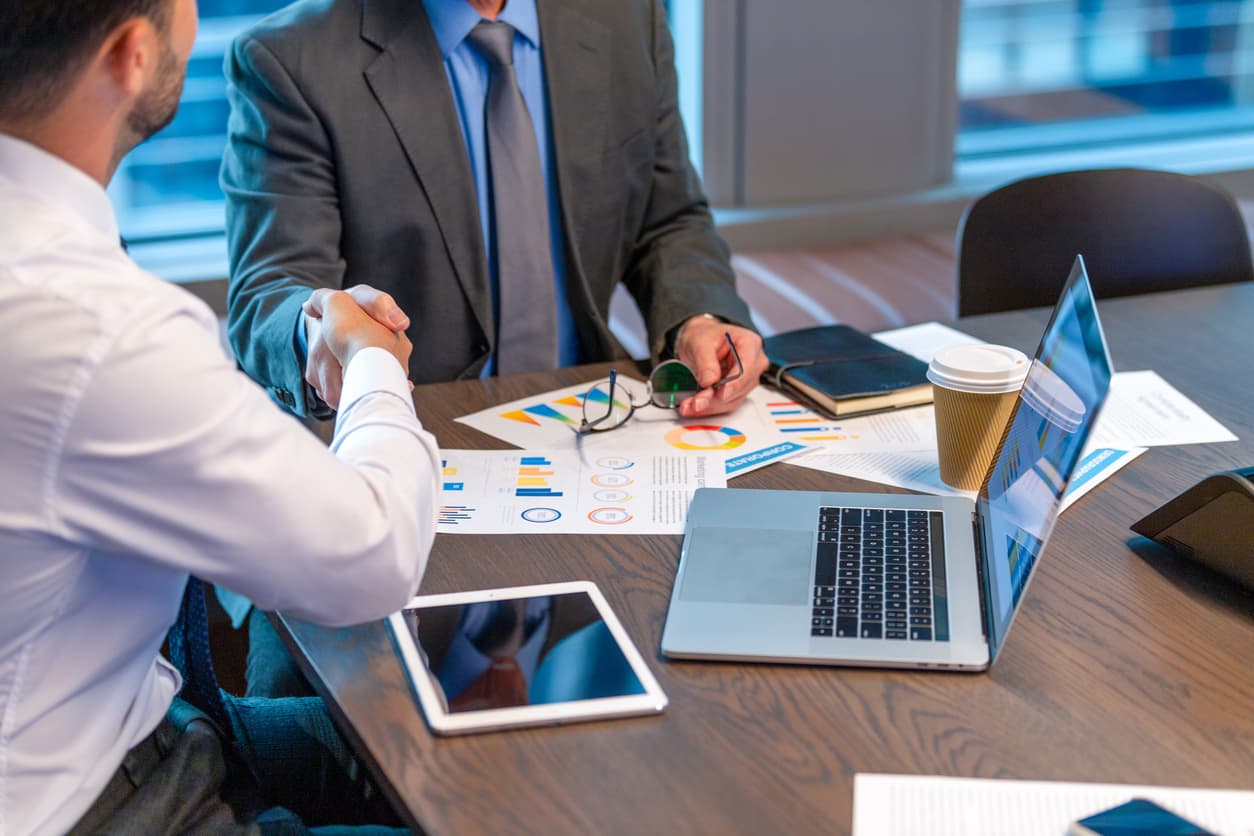 Photo or depiction of a banking & finance business