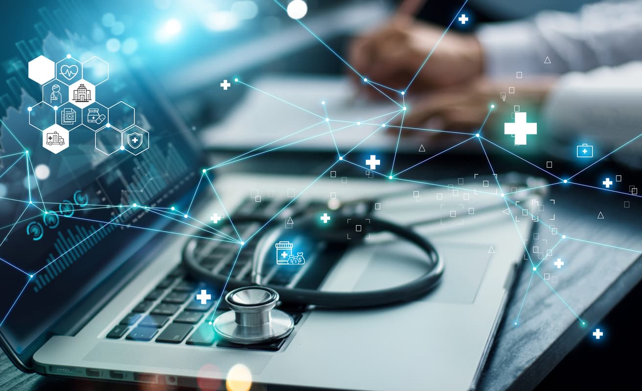 Photo or depiction of a computer & electronics business