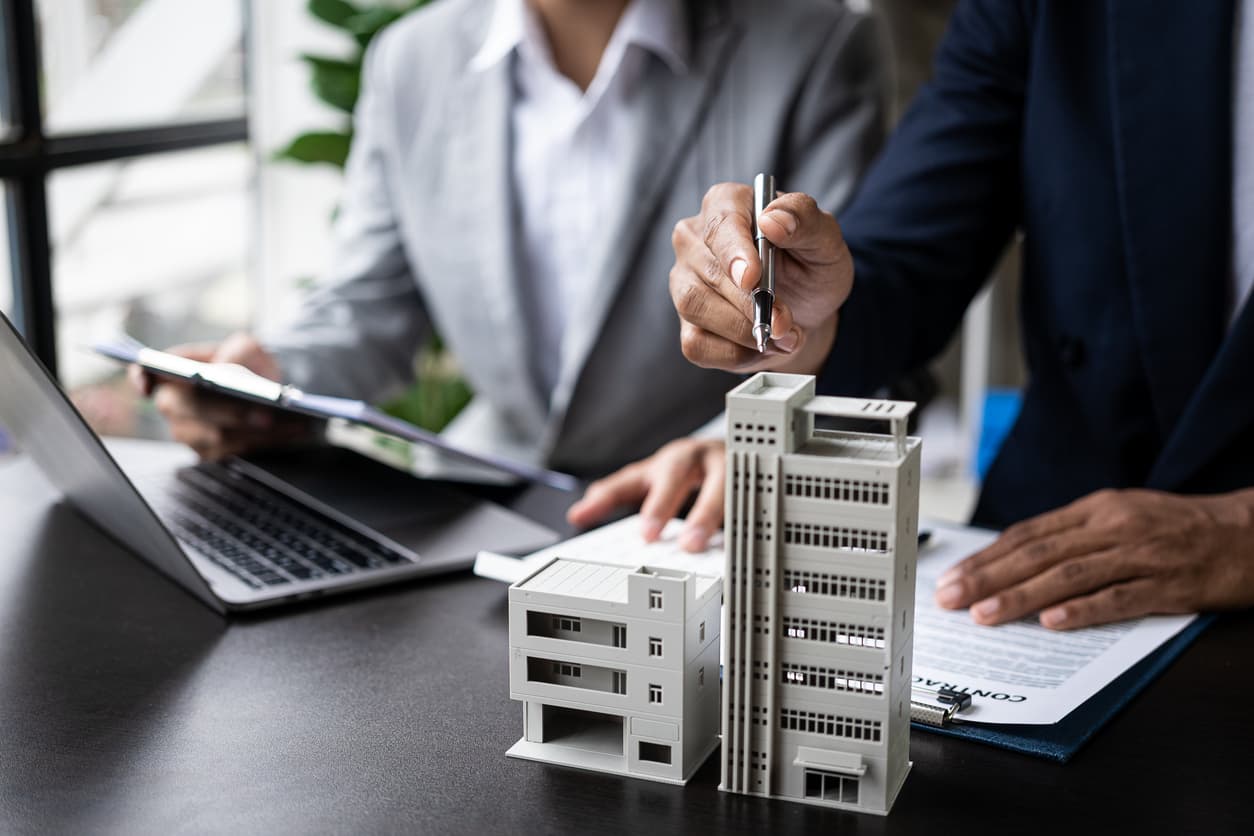 Photo or depiction of a real estate business