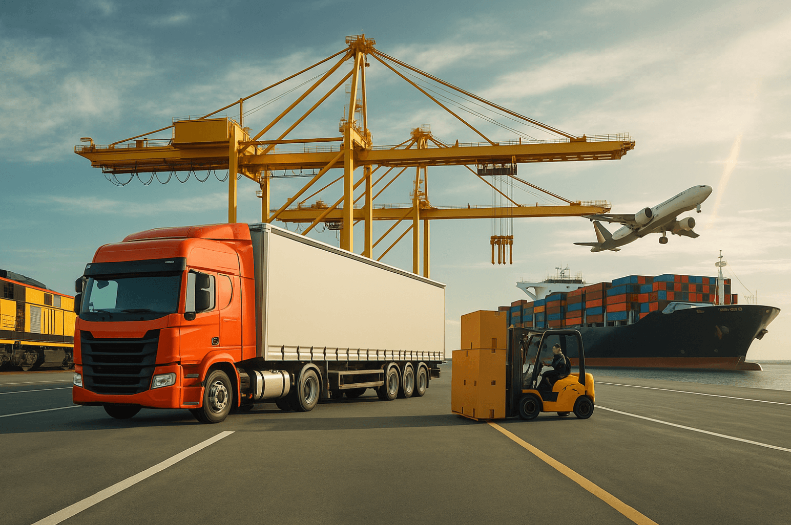 Photo or depiction of a transportation business