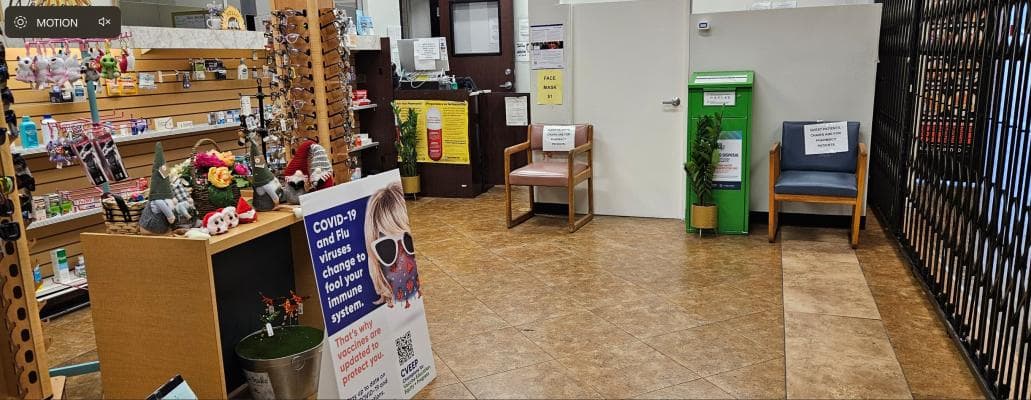 Photo or depiction of a retail business