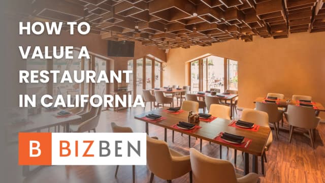How to Value a Restaurant in California 2026: Multiples & Methods