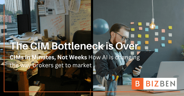 How AI Is Changing the Way Business Brokers Create CIMs