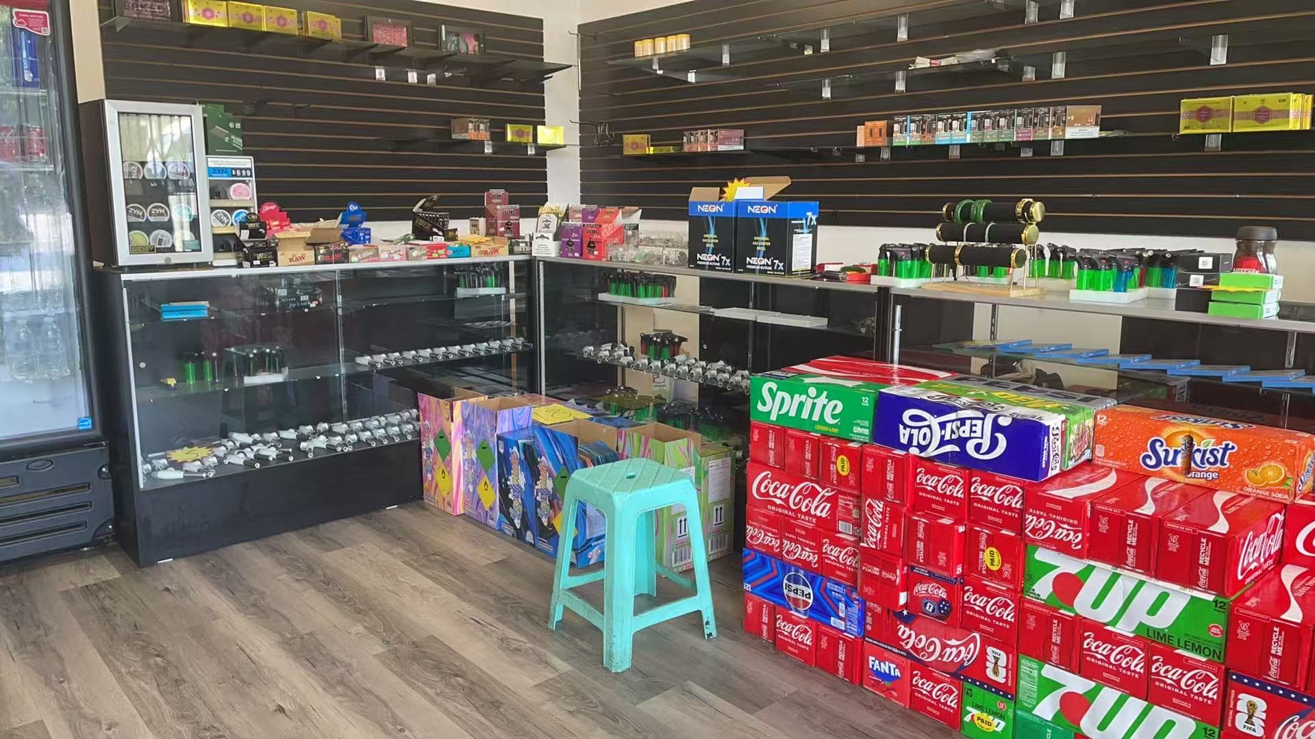 Photo or depiction of a retail business