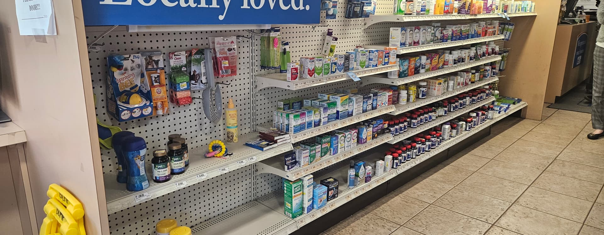 Photo or depiction of a retail business