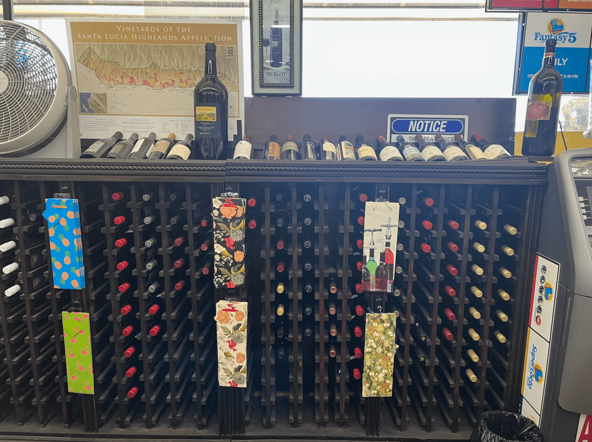 Photo or depiction of a retail business