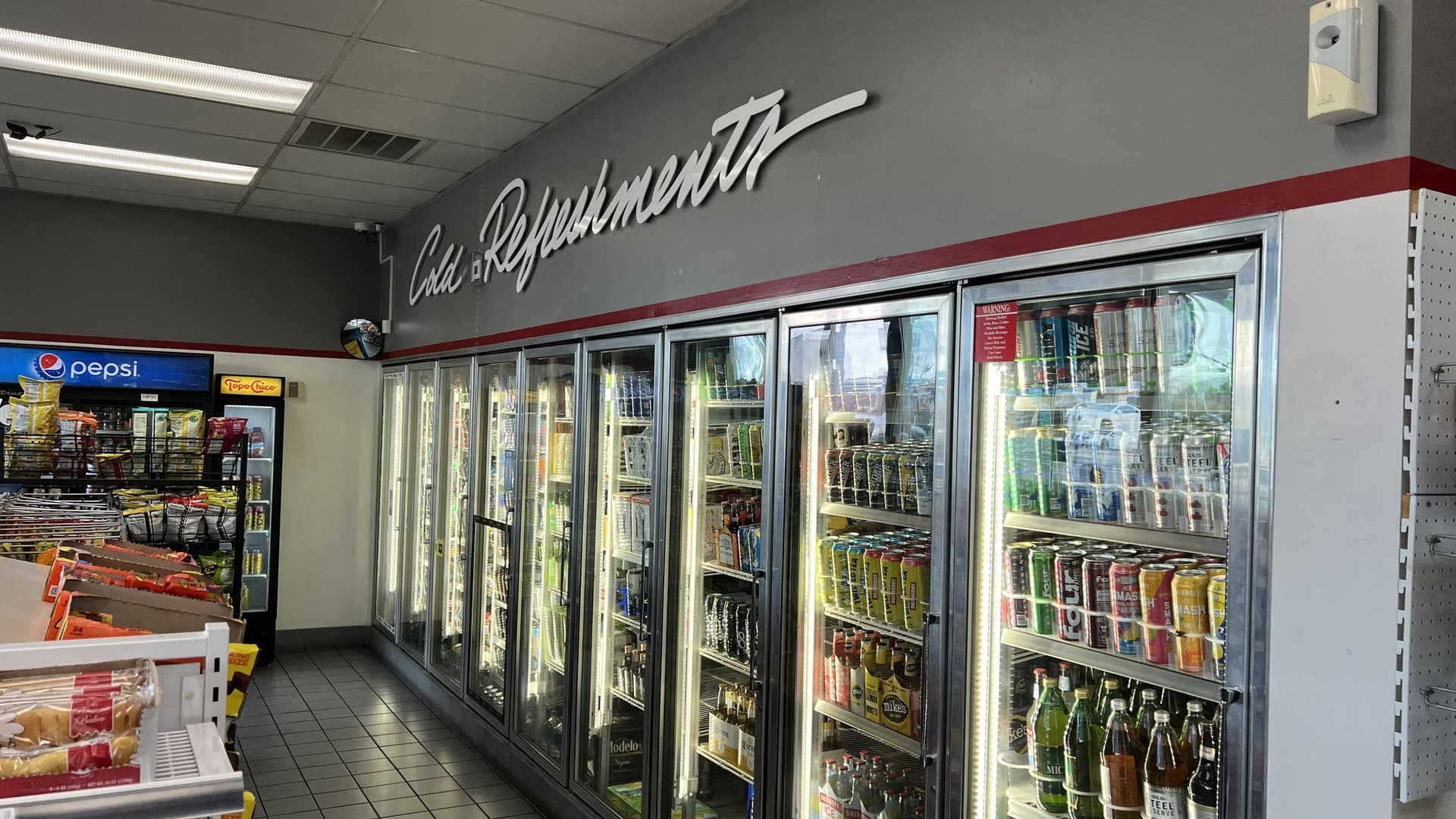 Photo or depiction of a retail business