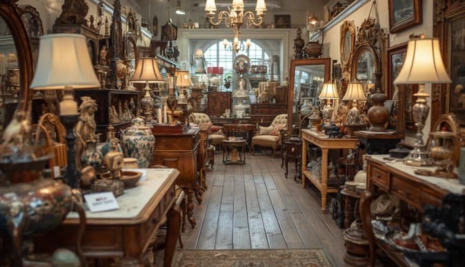 Photo or depiction of a retail business