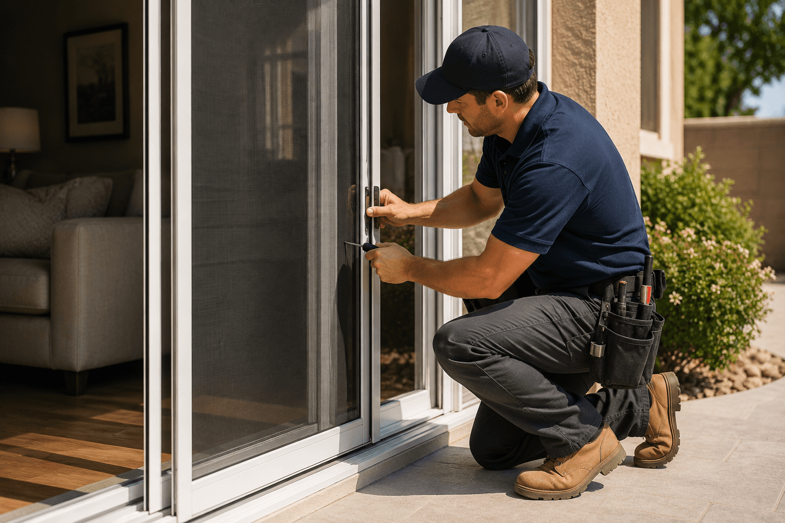 Photo or depiction of a service business