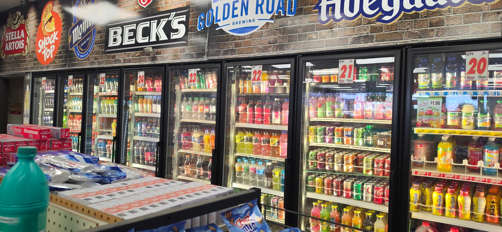 Photo or depiction of a retail business