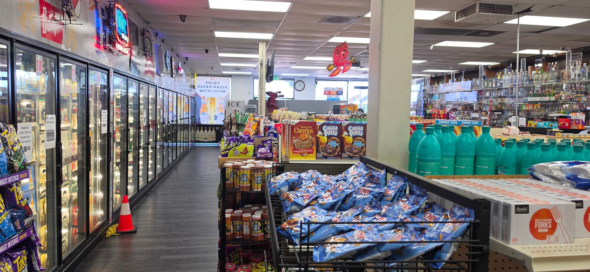 Photo or depiction of a retail business