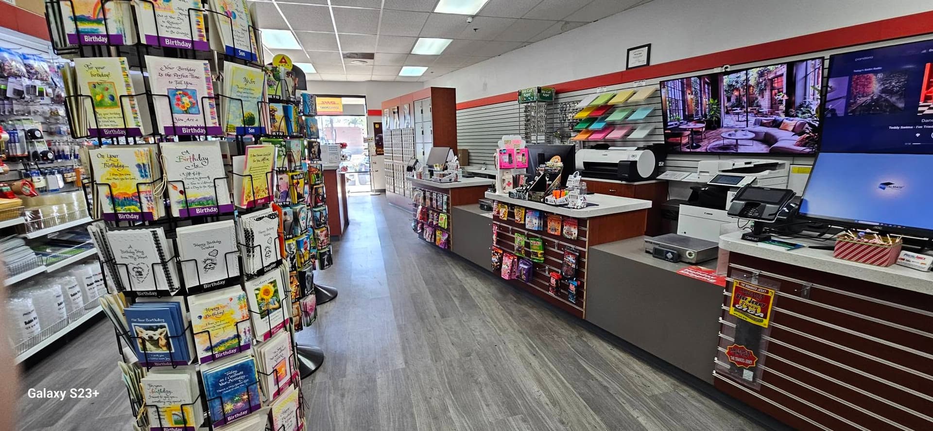 Photo or depiction of a service business