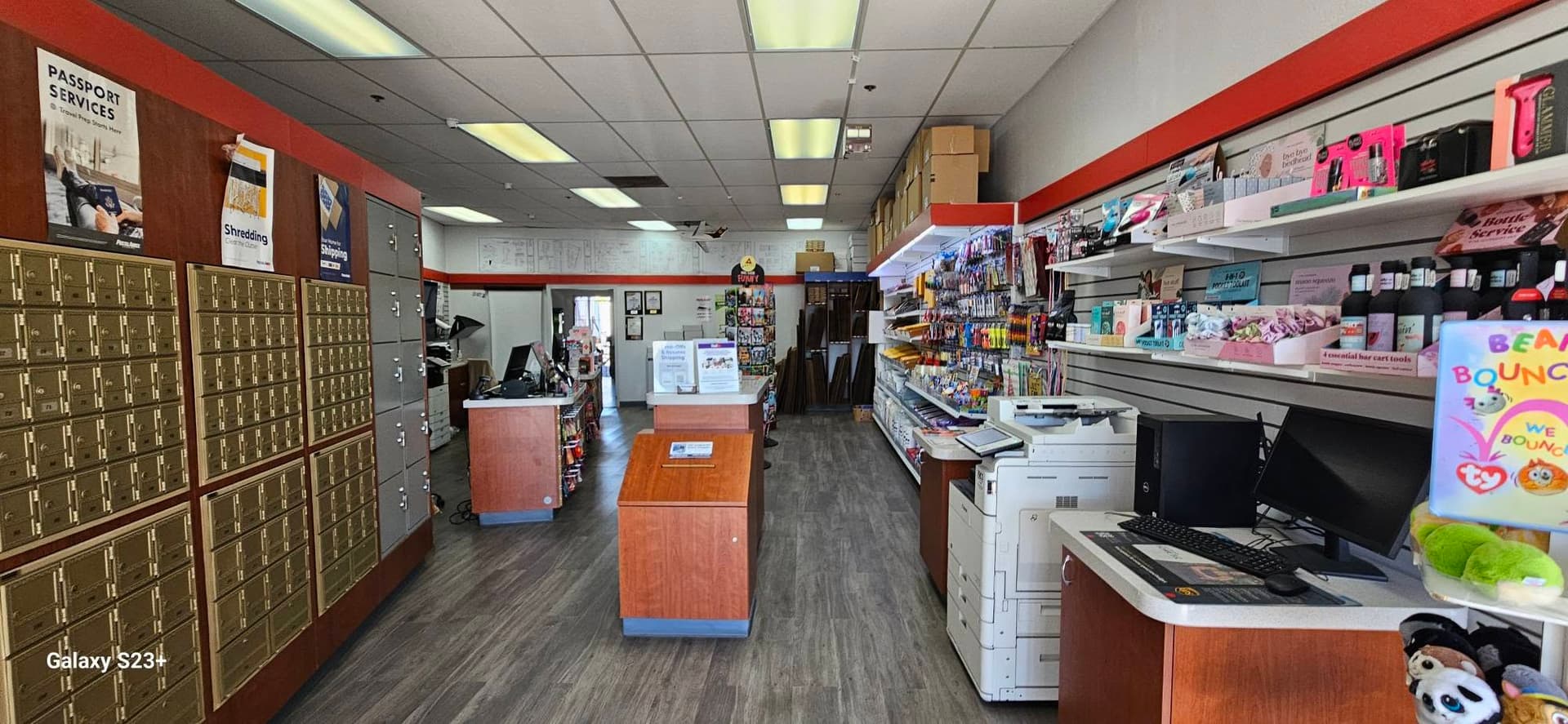 Photo or depiction of a service business