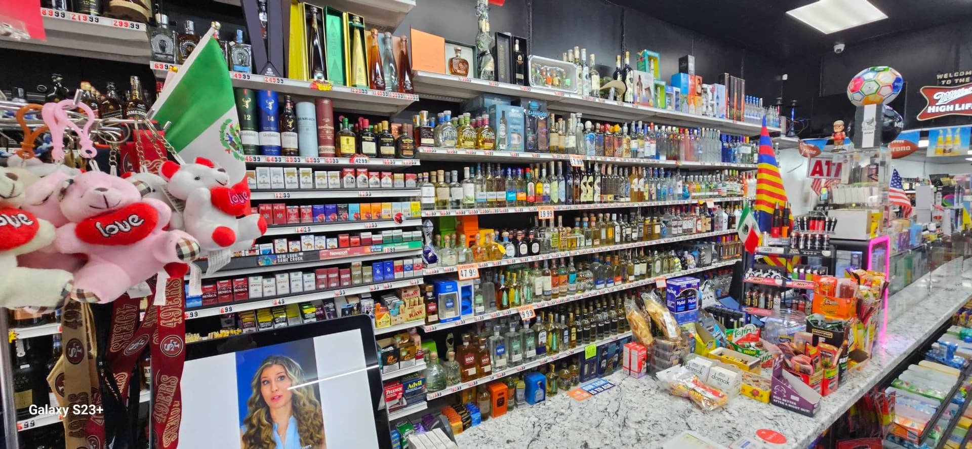 Photo or depiction of a retail business