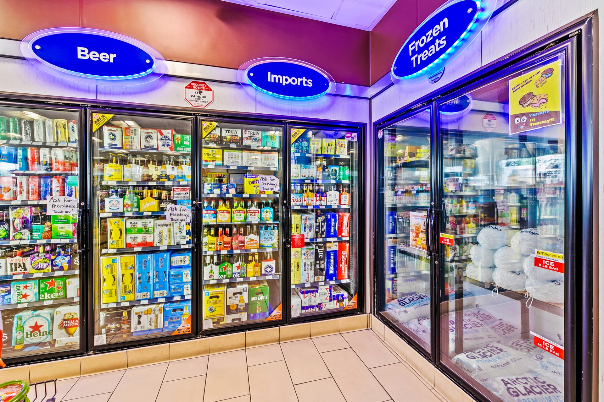 Photo or depiction of a retail business