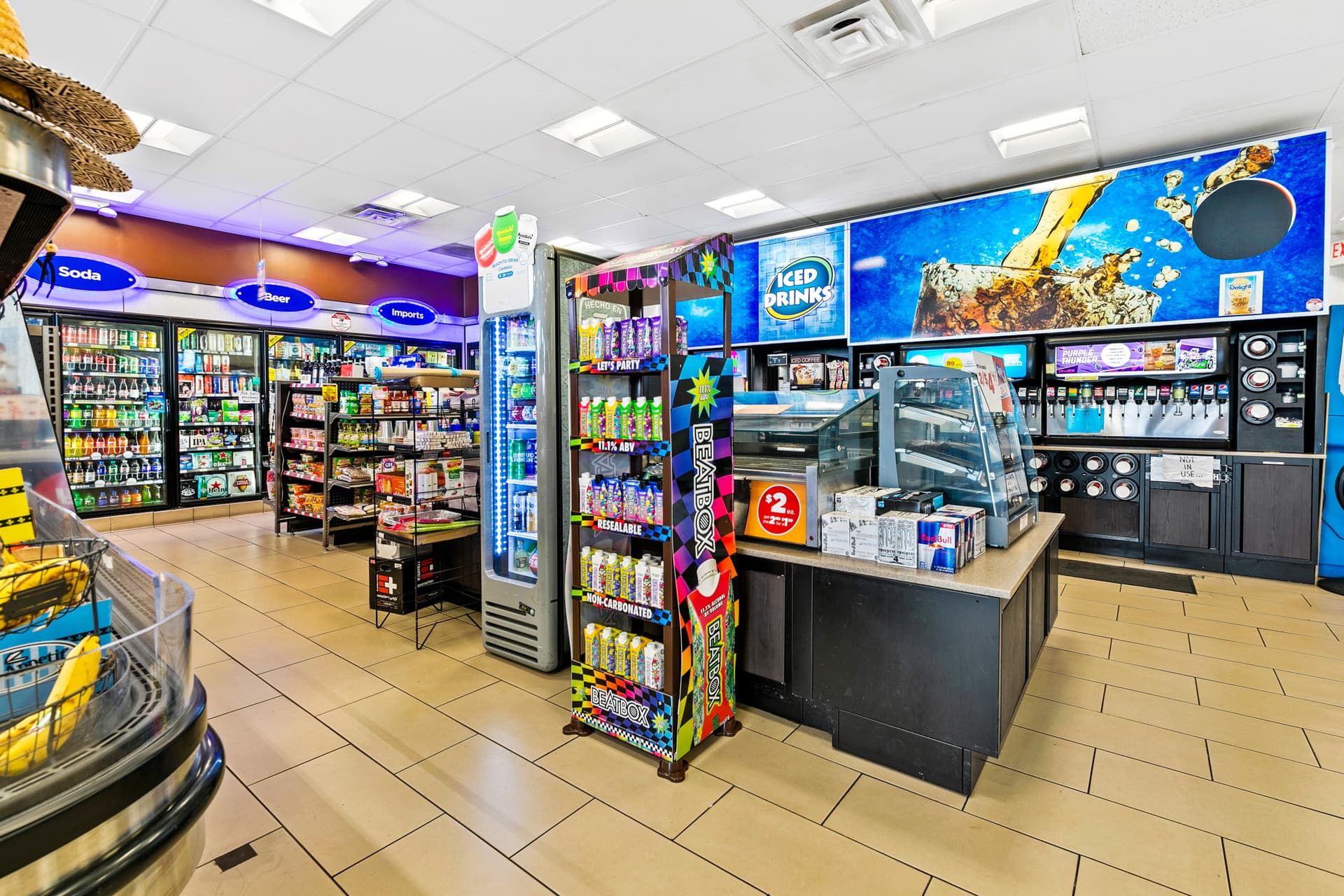 Photo or depiction of a retail business