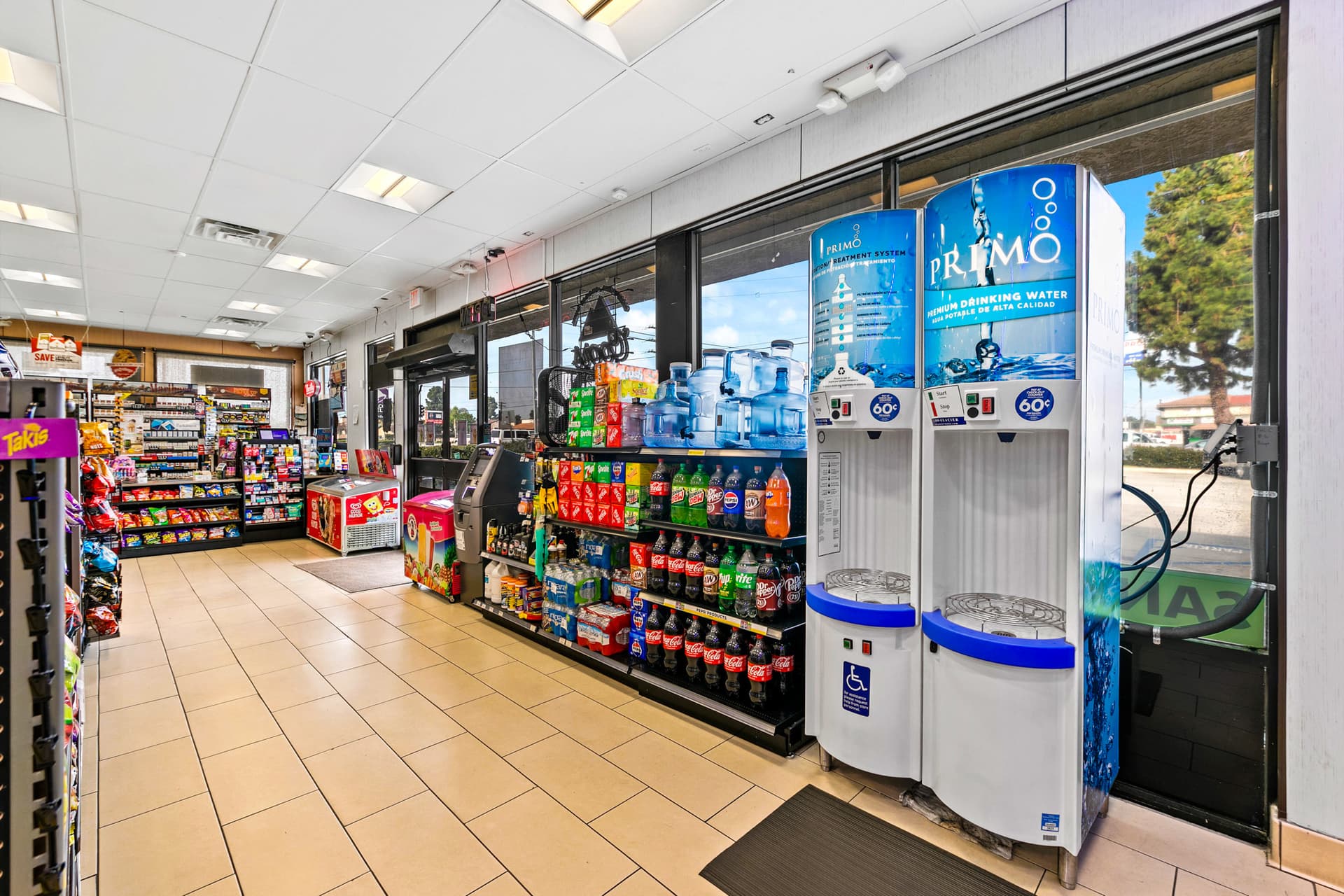 Photo or depiction of a retail business