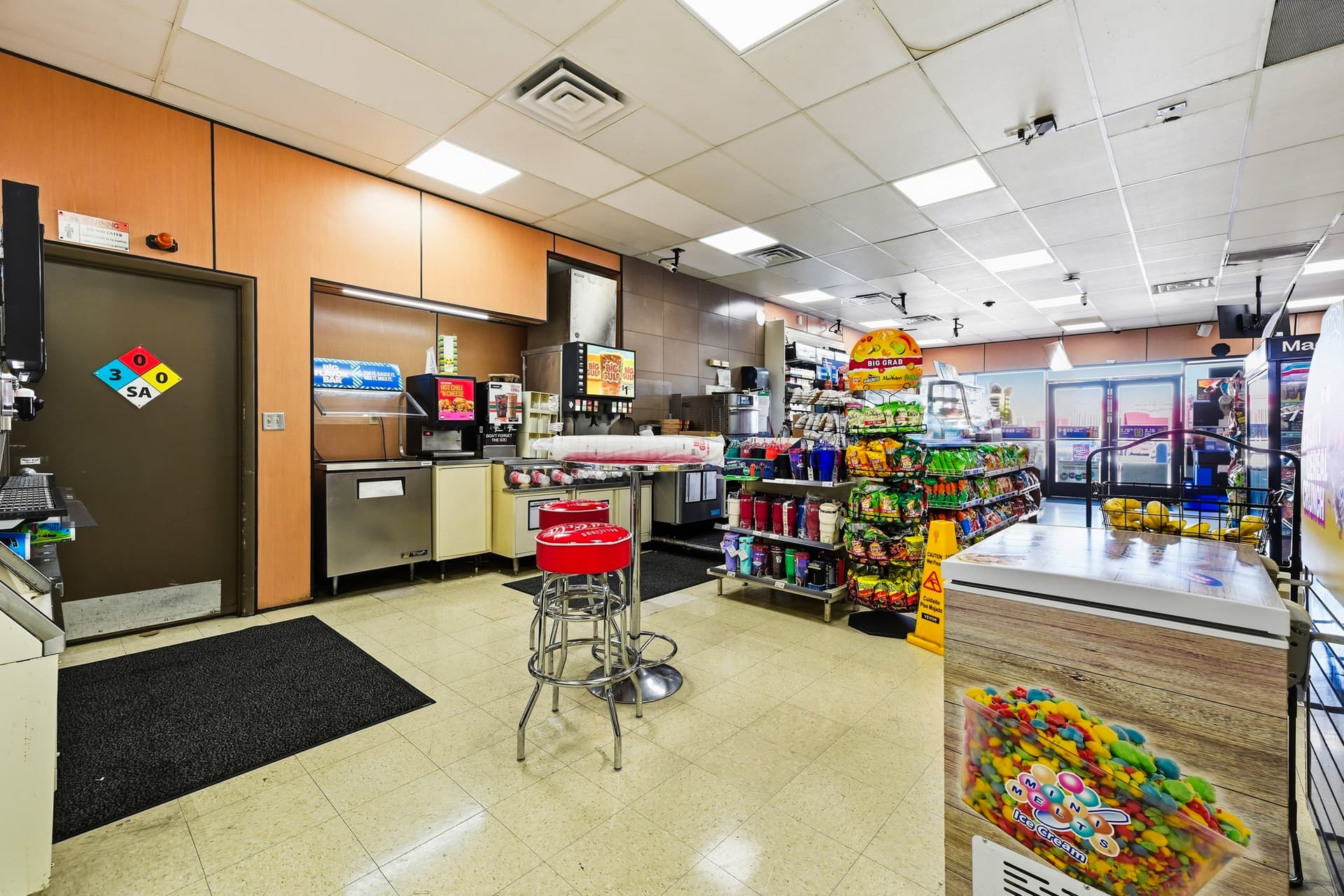 Photo or depiction of a retail business