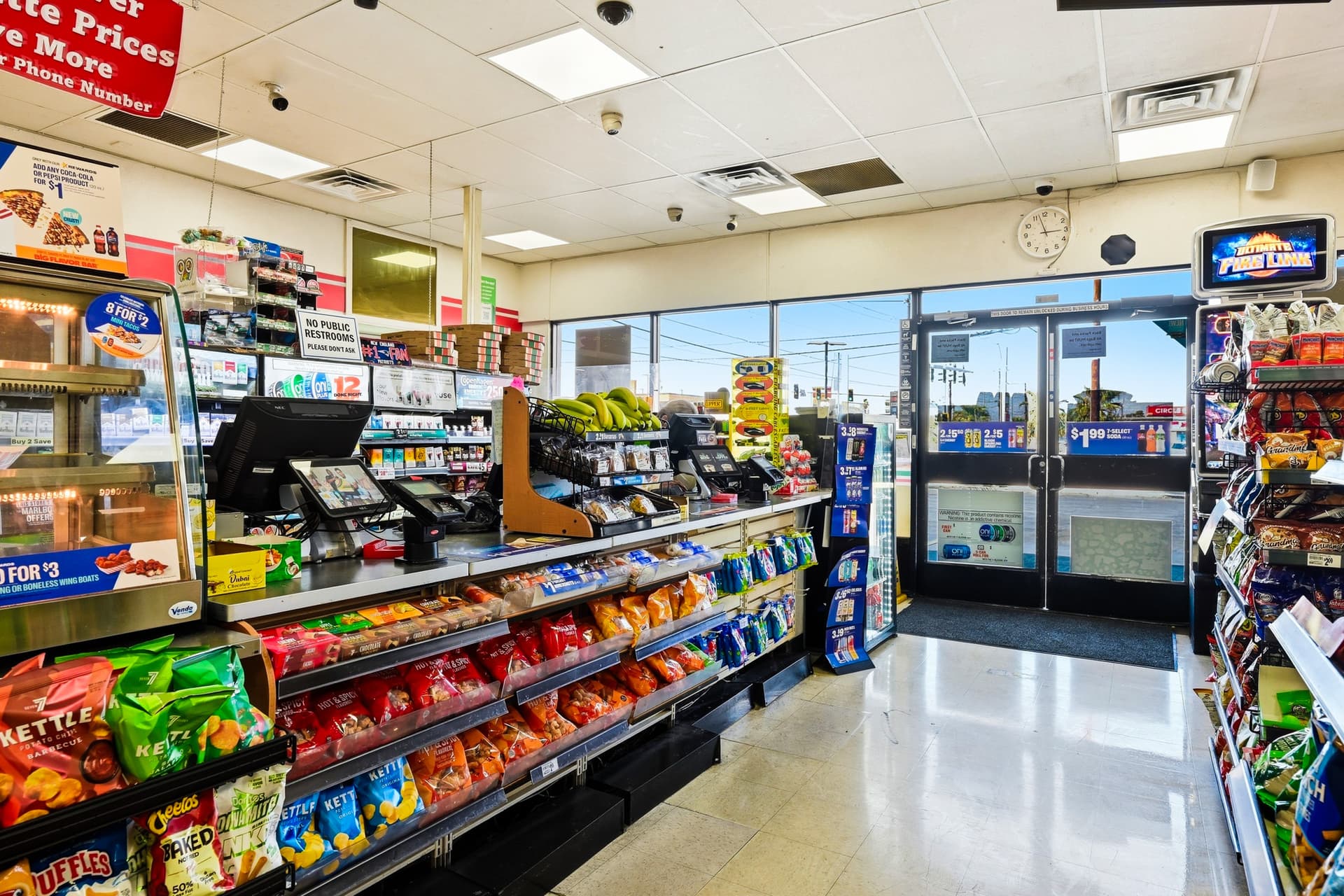 Photo or depiction of a retail business