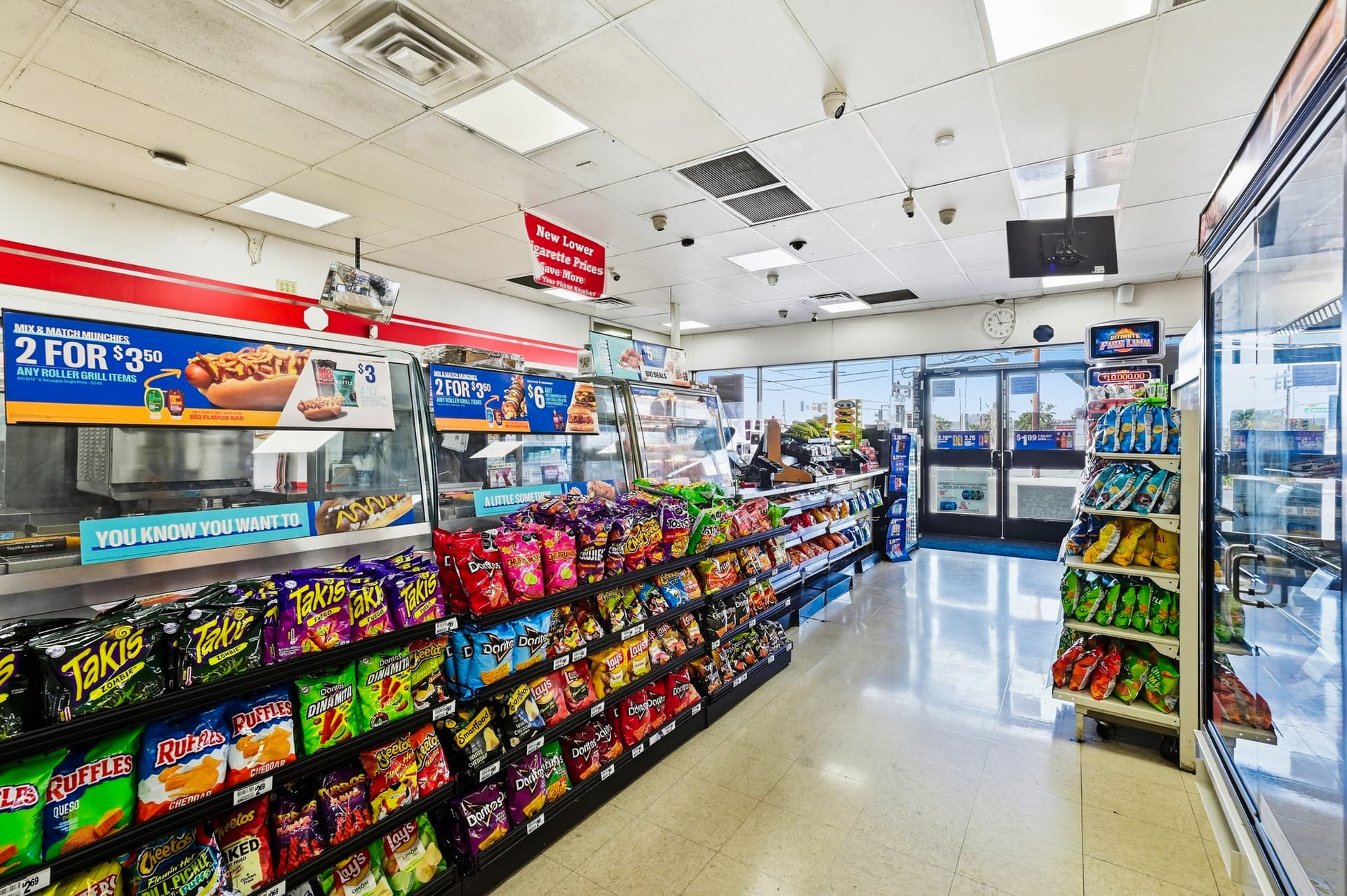 Photo or depiction of a retail business