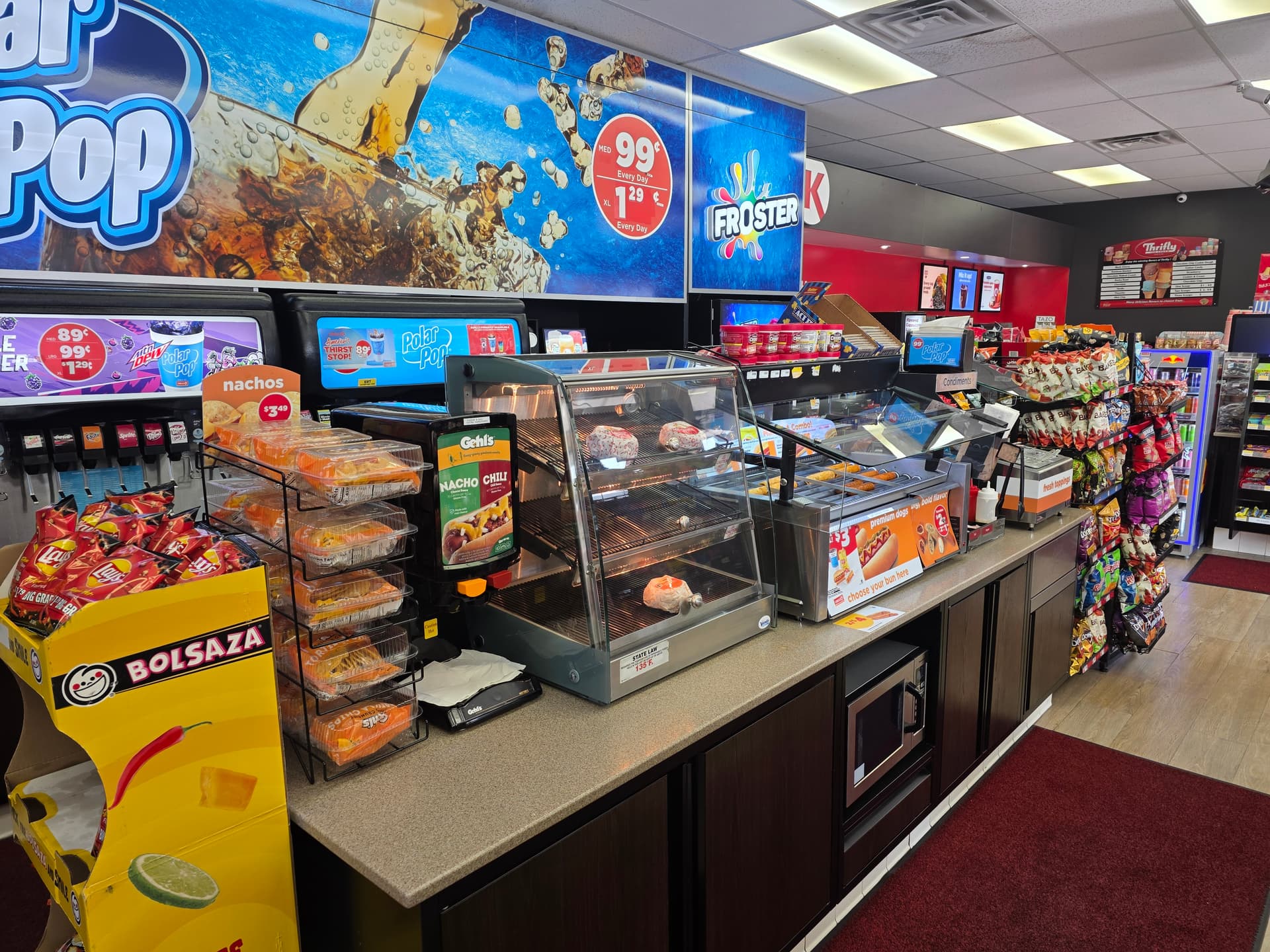Photo or depiction of a retail business