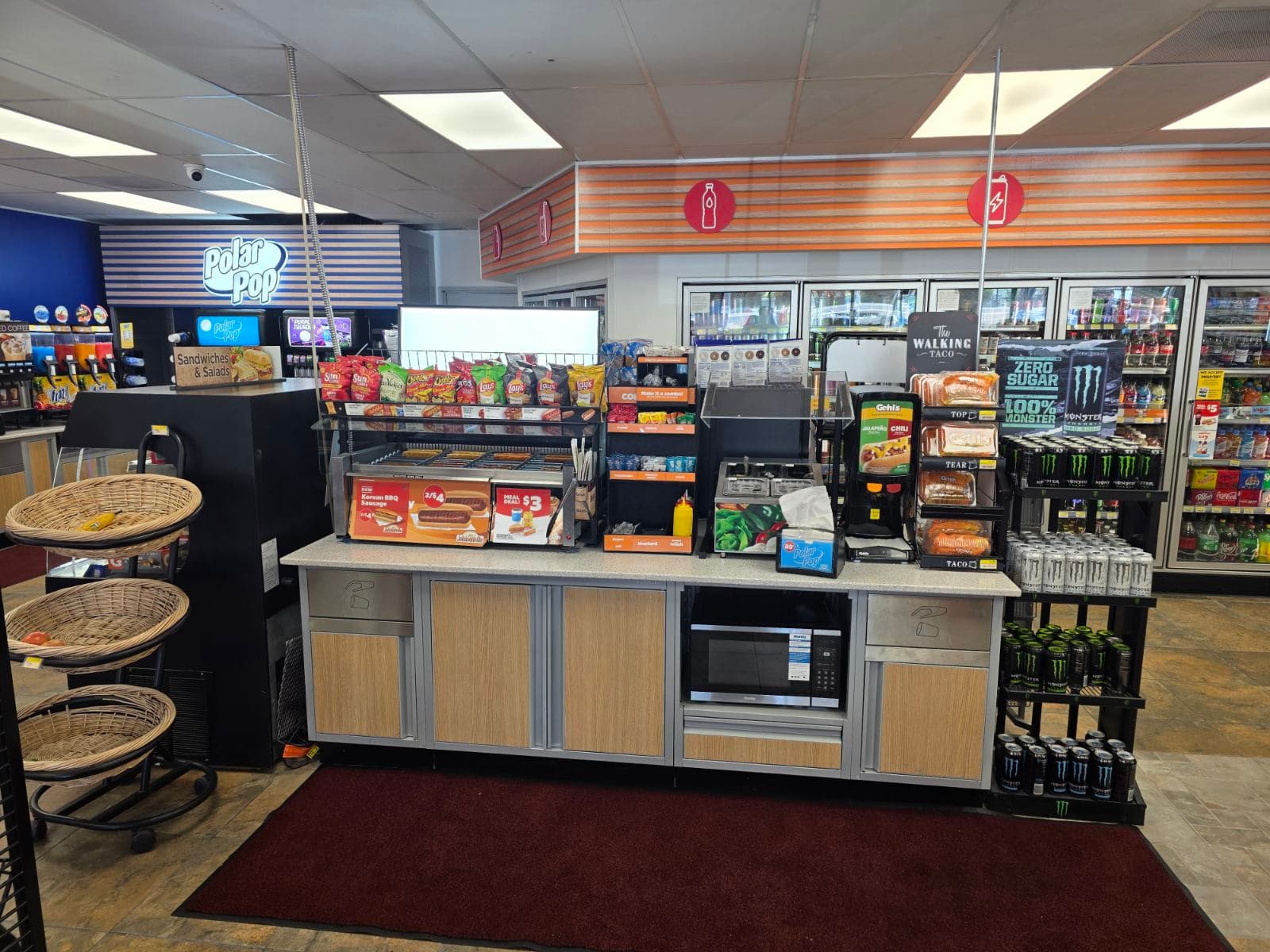 Photo or depiction of a retail business