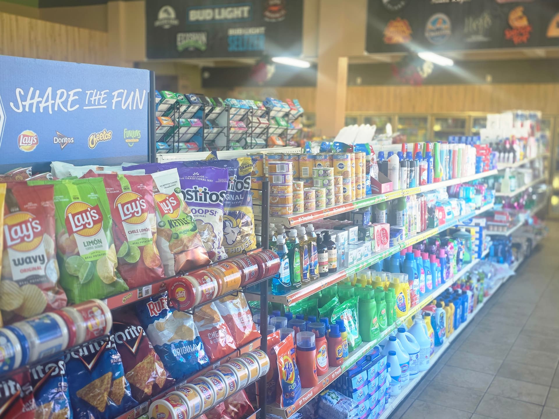 Photo or depiction of a retail business
