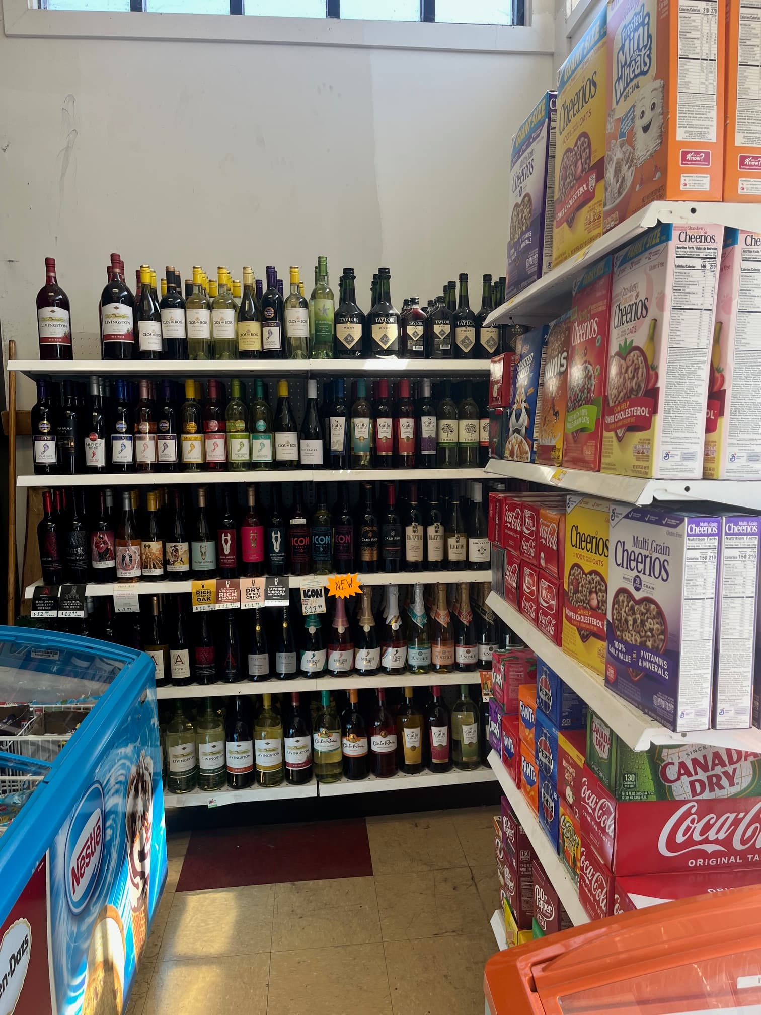 Photo or depiction of a retail business