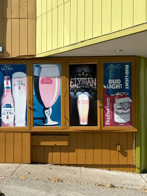Photo or depiction of a retail business