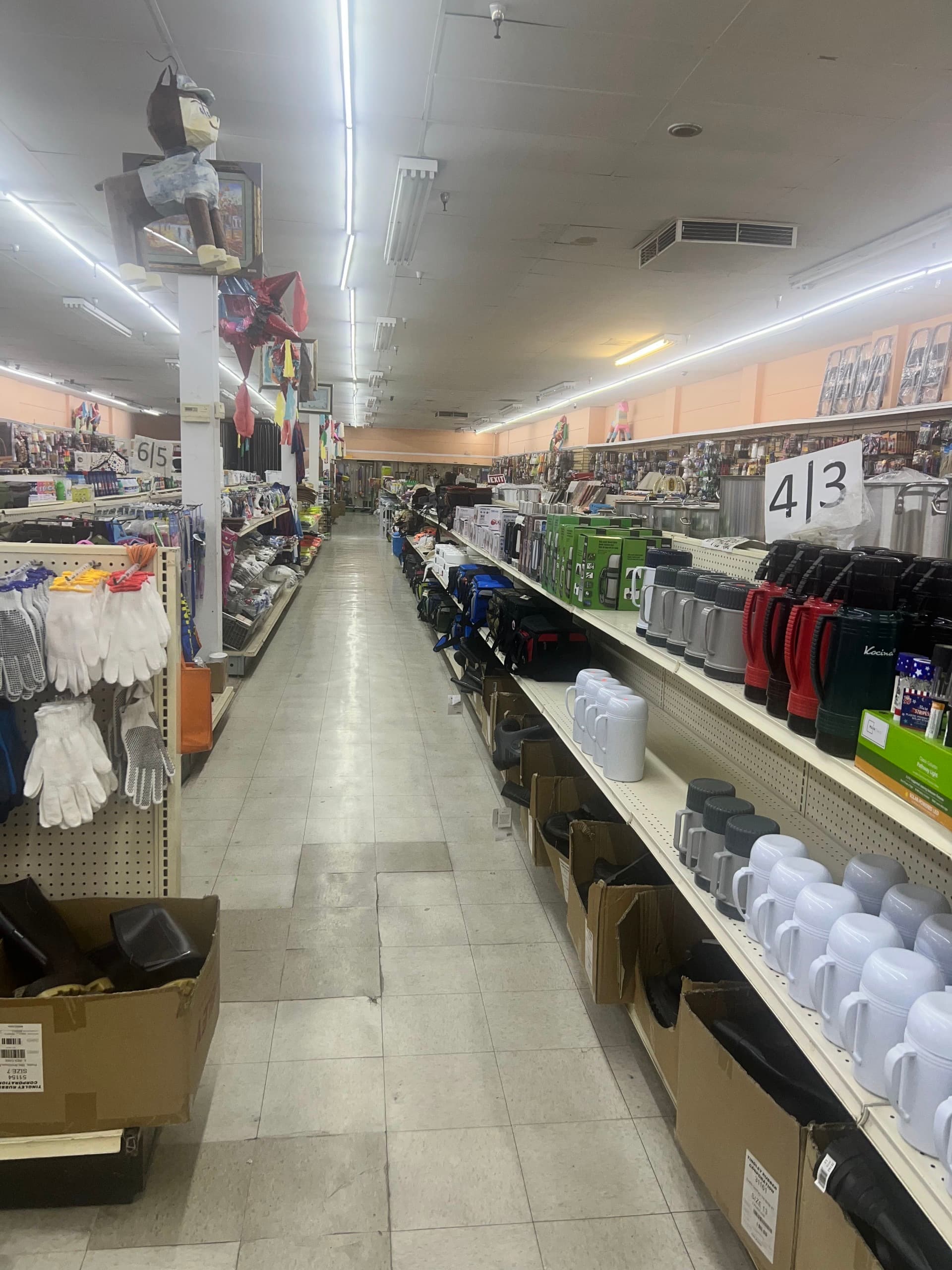 Photo or depiction of a retail business