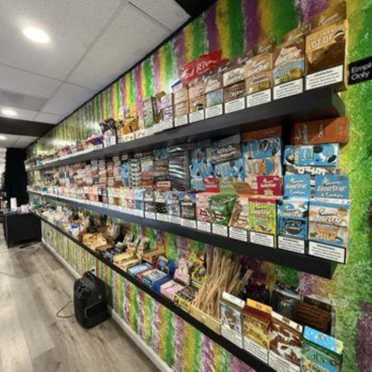 Photo or depiction of a retail business
