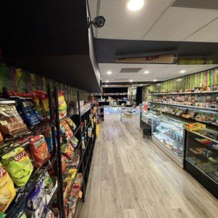 Photo or depiction of a retail business