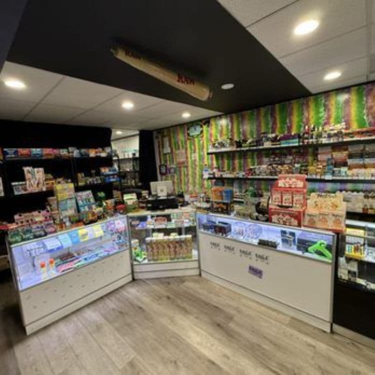 Photo or depiction of a retail business