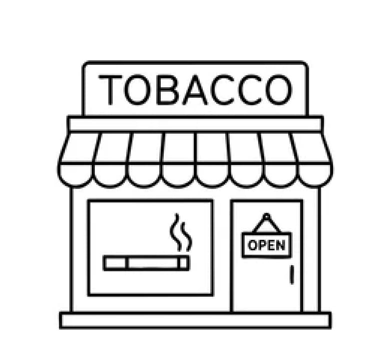 Photo or depiction of a retail business