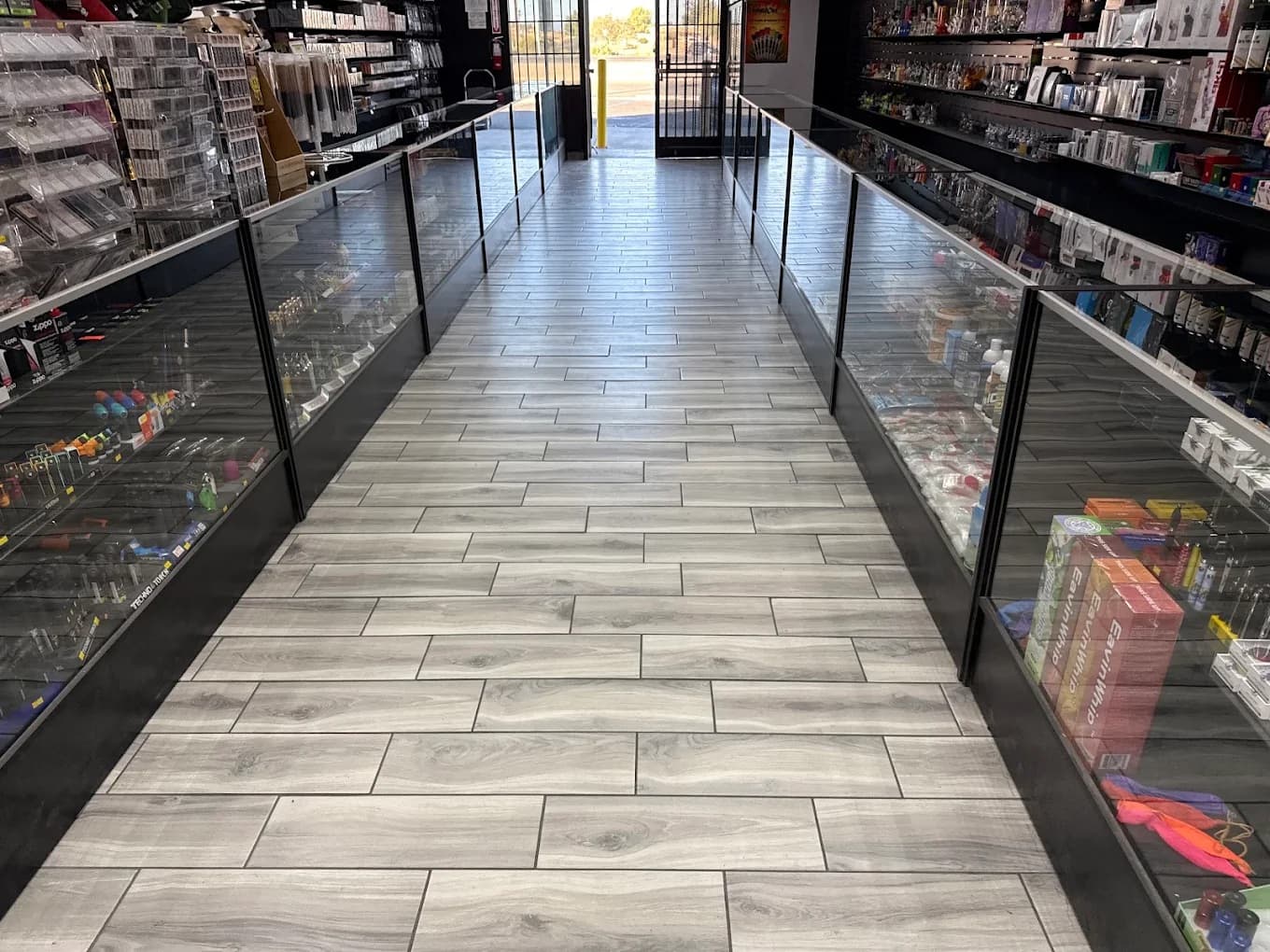 Photo or depiction of a retail business