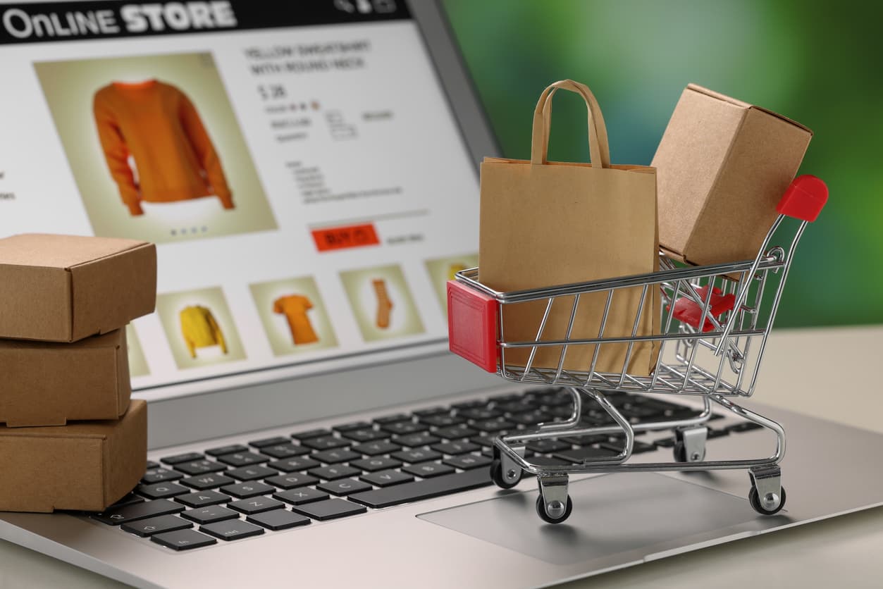 Photo or depiction of a retail business