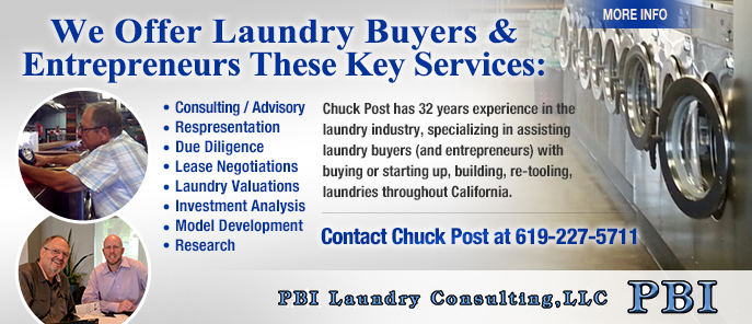 Chuck Post Laundromat Industry Expert