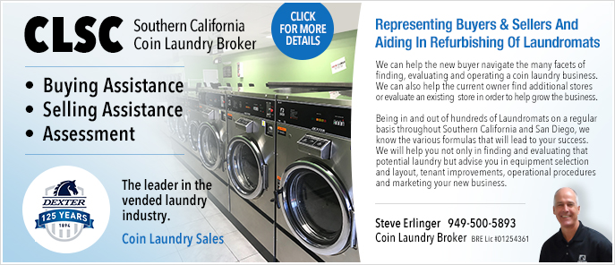 Steve Erlinger Laundromat Broker