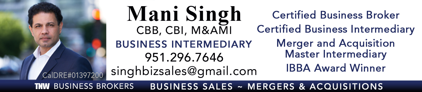 Mani Singh Business Broker
