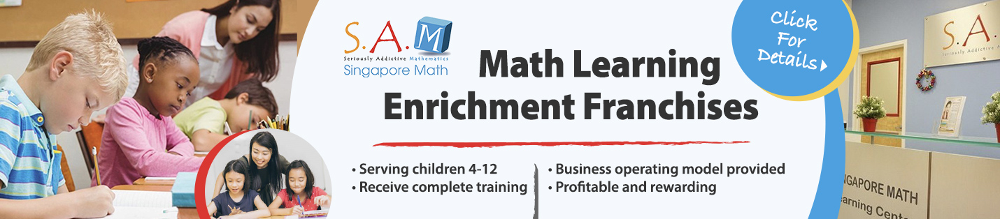 SAM Math Learning Franchises For Sale
