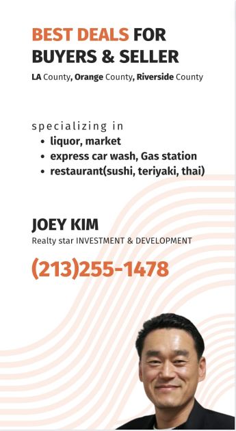 Joey Kim Business Broker