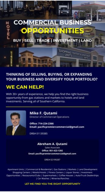 Mike Qutami - Business Broker
