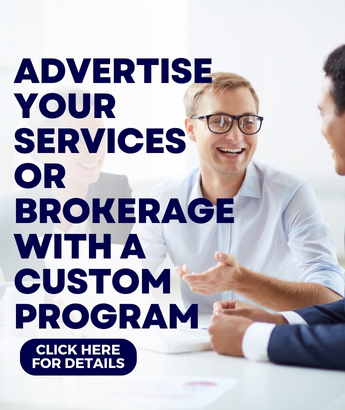 Advertise Your Services Or Brokerage With A Custom Program