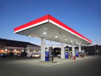 Major Brand Gas Station, Market, Check Cashing