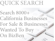 Businesses Wanted To Buy In California